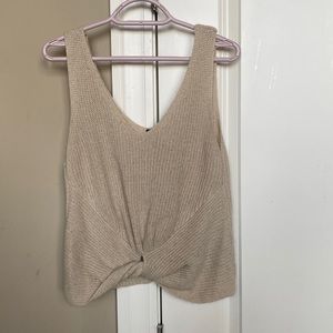 Knitted Sweater Tank